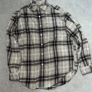 Urban outfitters renewal tan flannel